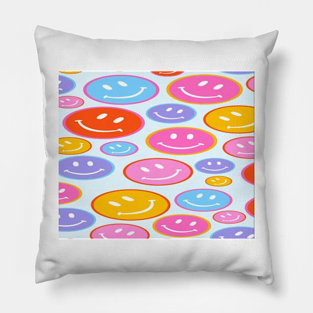 Smile Pillow by artforrart