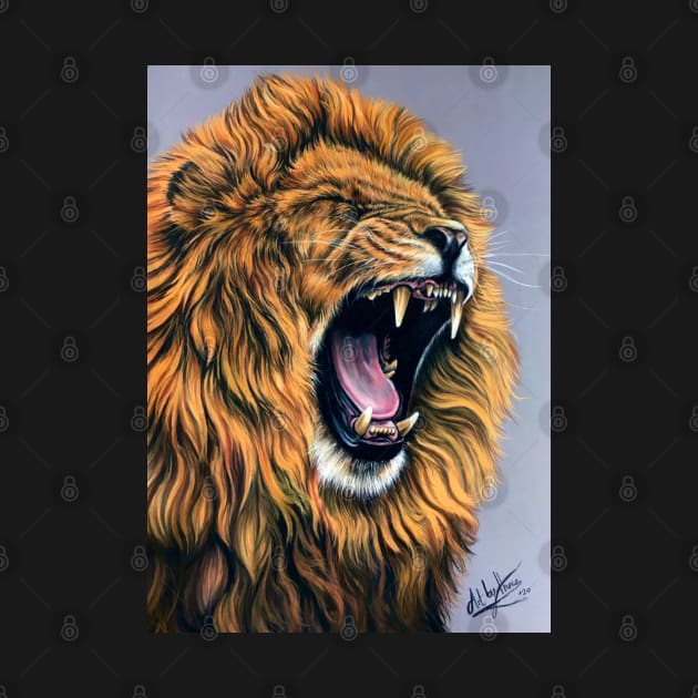 Lions Roar by Artbythree