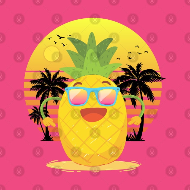 Pineapple Summer Vibes by balibeachart