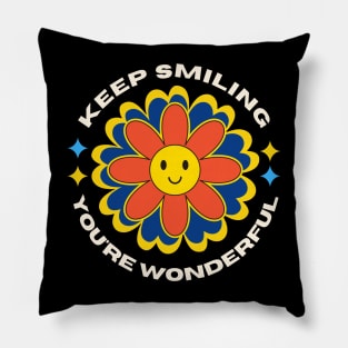 Smile flower Pillow