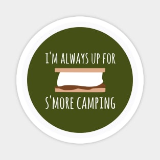 Funny Camping gift, S'more Camping quote Magnet