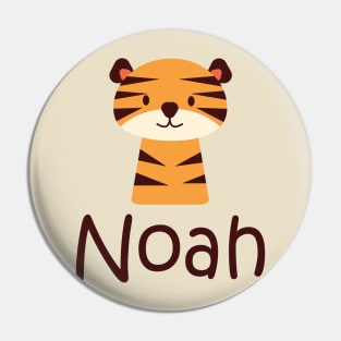 Noah baby sticker Pin