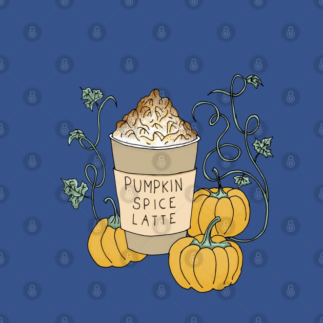 Pumpkin Spice Latte Drink by PrintablesPassions