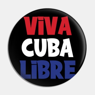 Patria Y Vida Viva Cuba Libre Cuban Freedom Pin