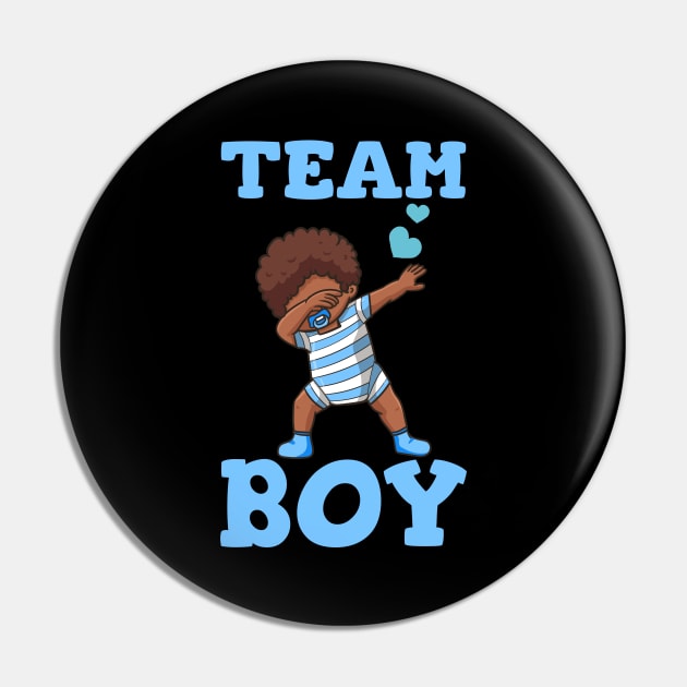 Gender Reveal Team Boy Pin by KAWAIITEE