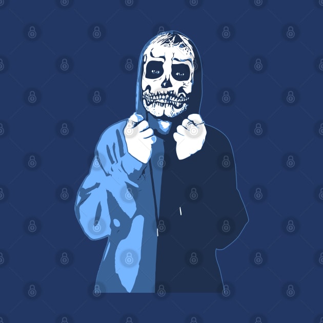 Skull face guy cartoon design by Rising_Air