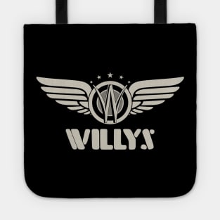 Willys Eagle Wings - White Tote