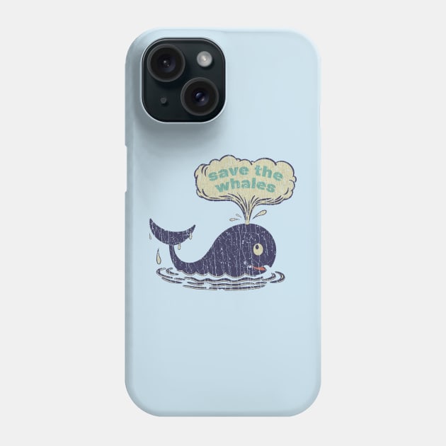 Save The Whales 1980 Phone Case by JCD666