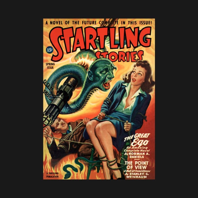 STARTLING STORIES--VINTAGE PULP ART by AtomicMadhouse