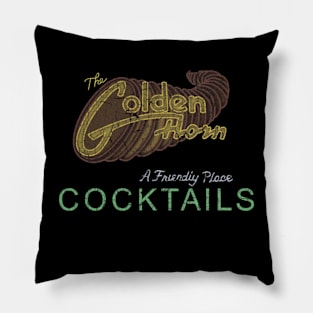 The Golden Horn a friendly place Barfly Pillow