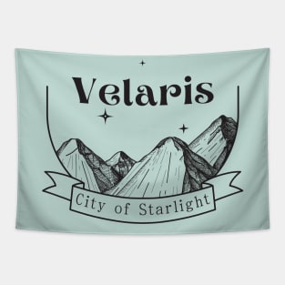 Velaris City of Starlight SJM ACOTAR Bookish Vintage Tapestry