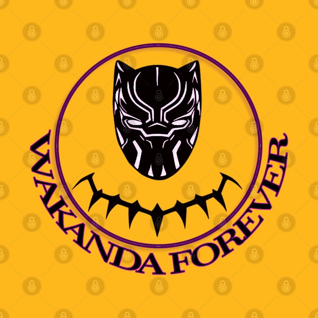 Wakanda Forever - Mask by Serena Ilustration