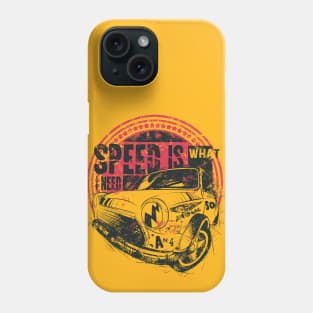 Retro Speed Art Phone Case