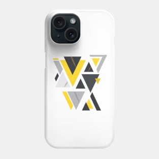 Modern Abstract Triangle Pattern Phone Case