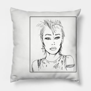 Punk Lady! Pillow