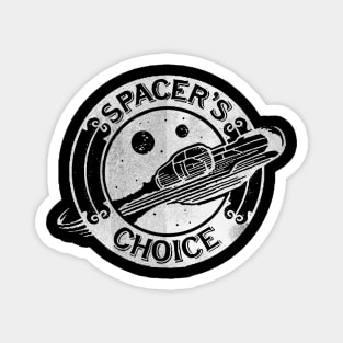 Spacer's Choice Distressed Logo | The Outer Worlds Magnet