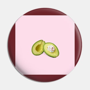 avocado surrealism Pin