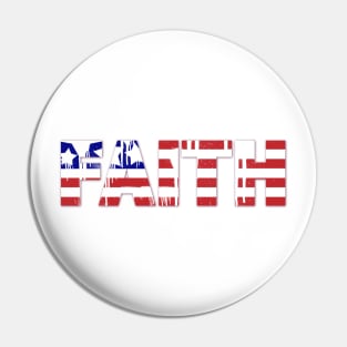 Faith In USA Pin