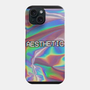 Aesthetic Glitch † Seapunk/Vaporwave VHS Ocean Design Phone Case