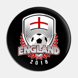 England Soccer 2018 Pin