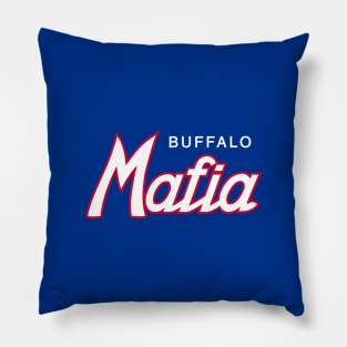 Buffalo Mafia - Blue 3 Pillow