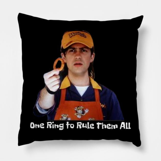 ONE RING TO RULE THEM ALL Pillow by Cult Classics