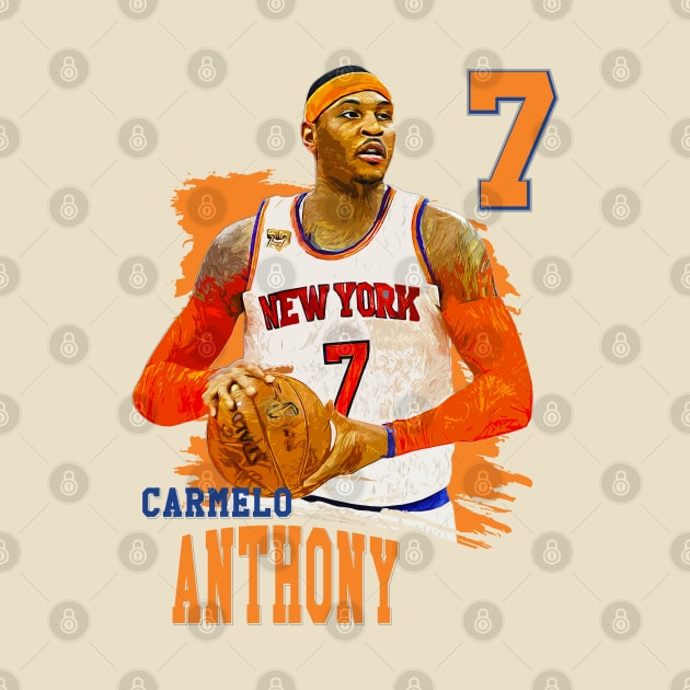 Carmelo anthony || 7 by Aloenalone