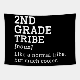 2nd Grade Tribe Back to School Gift Teacher Second Grade Team Tapestry