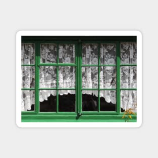 Green Window Magnet