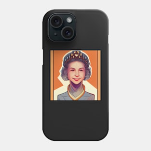 Queen Elizabeth II | Comics Style Phone Case