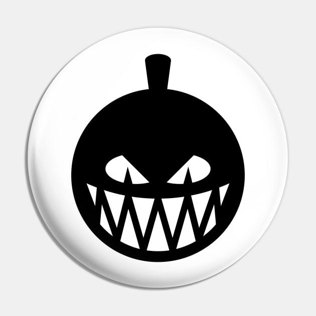 Halloween Pumpkin (Jack O’Lantern / Emoji / 1C) Pin by MrFaulbaum