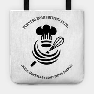 funny cooking quote Tote