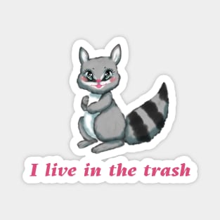 Trash Panda Magnet