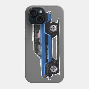 FSJ Beach Truck - Blue, Weathered, Darks Phone Case