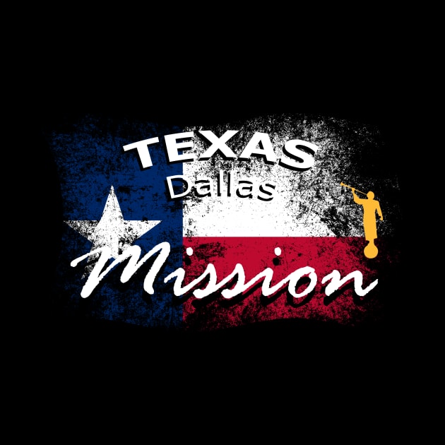 Texas Dallas Mormon LDS Mission Missionary Gift by TruckerJunk