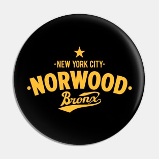 Norwood Bronx - Norwood, NYC Apparel Pin