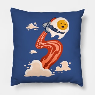 Sky High Cholesterol - Funny Food Pillow