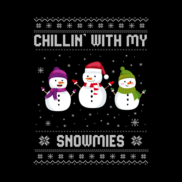 Chillin With My Snowmies by Wintrly