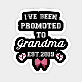 I have been promoted to Grandma Magnet