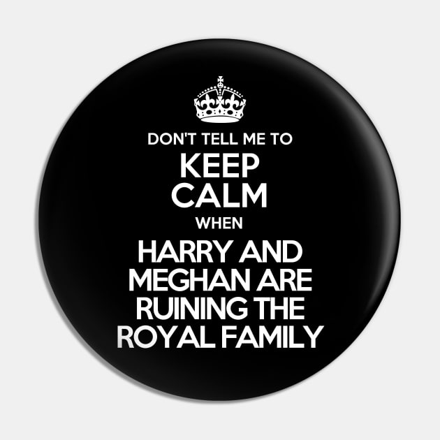Funny Prince Harry and Meghan Markle Royal Family Shirt| Megxit T-Shirt Pin by HuhWhatHeyWhoDat