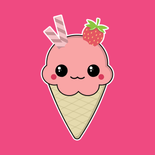 Kawaii Ice Cream T-Shirt