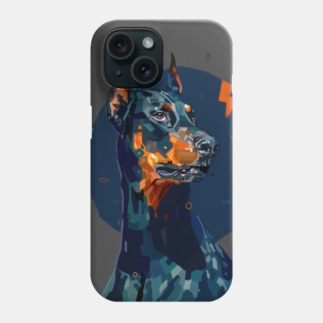 Dobermann Phone Case by canegridere