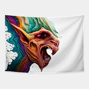 crazy alien Tapestry