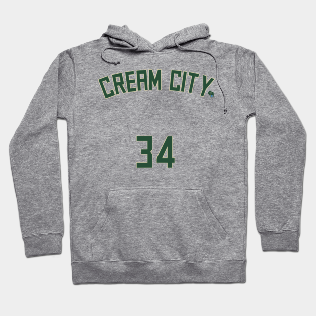 giannis cream city hoodie