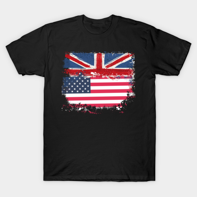 UK USA Union Flag - Uk Usa Drapeau - T-Shirt | TeePublic