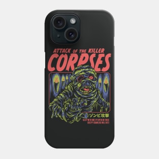 Attack of the Killer Corpses // Creepy Horror Mummy Zombie // Vintage Horror Comic Phone Case