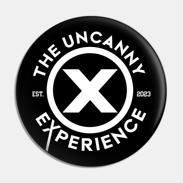 Uncanny in White Pin by The Uncanny Experience