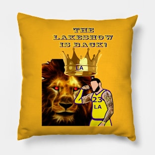 The Lakeshow Is Back! Pillow