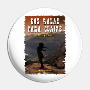 Dis Balas Para Claire - cover design Pin