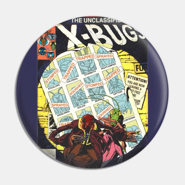 X-Bugs #141 Pin by ThirteenthFloor